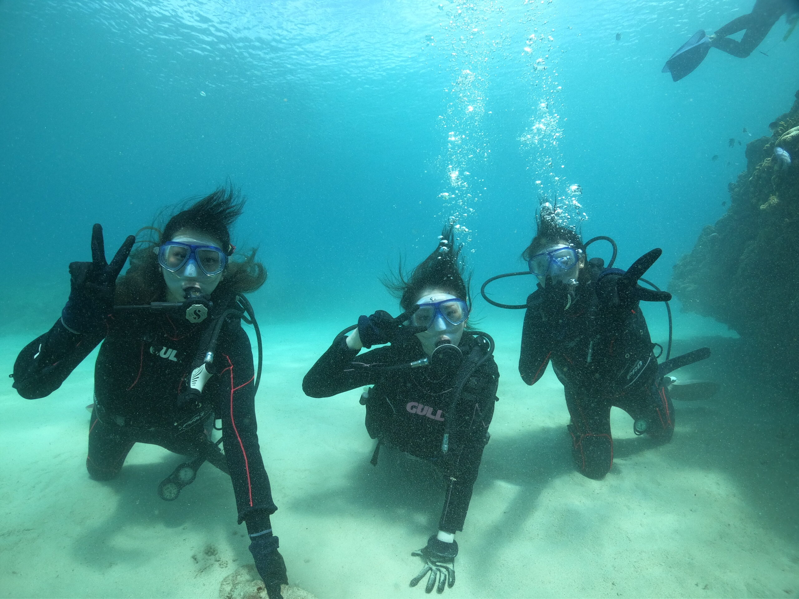 沖縄北部 体験ダイビング 水納島 サンゴ礁 SHIZUKA