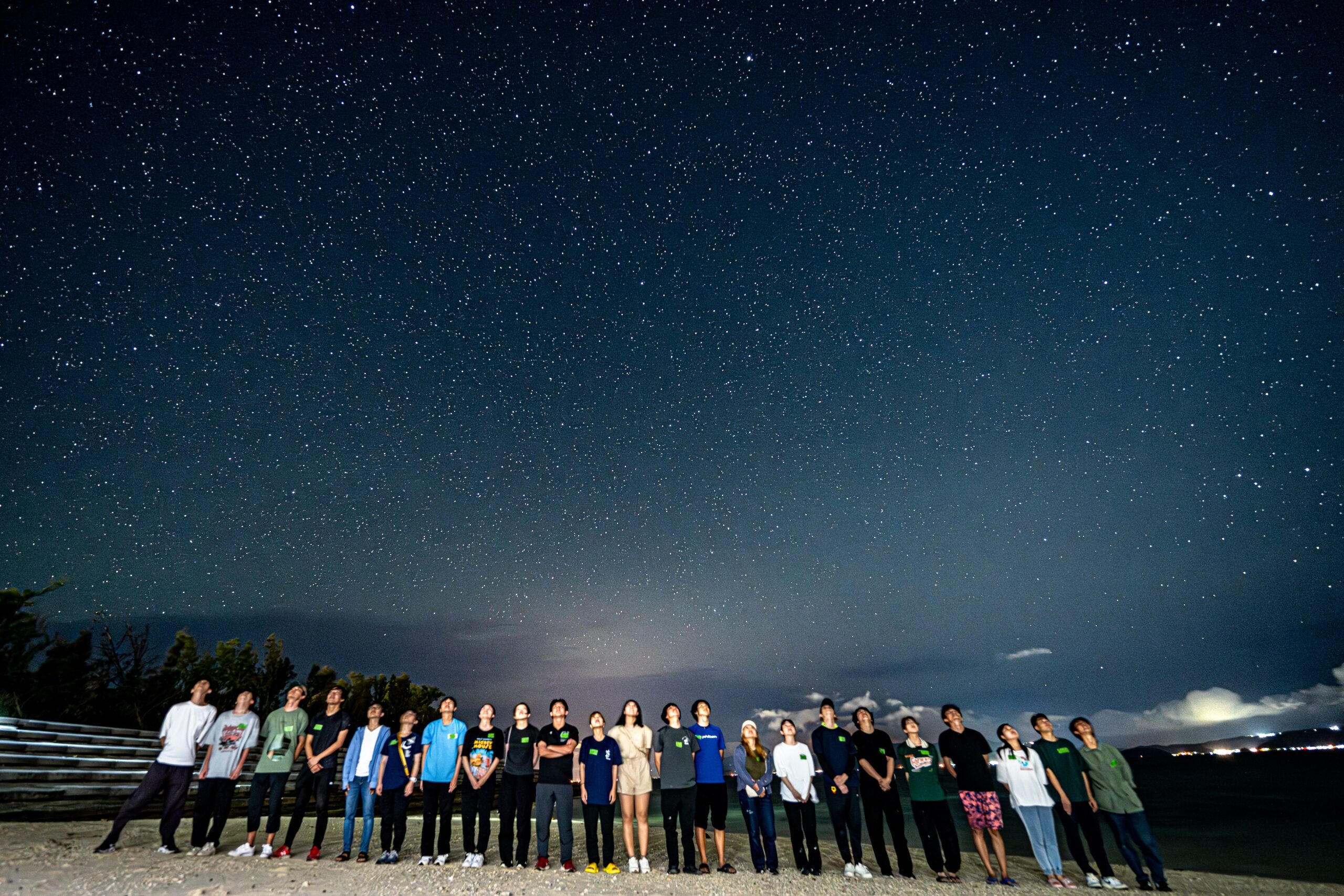 古宇利島 天の川 星空フォト